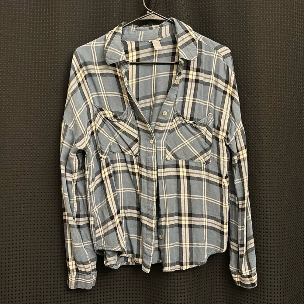 M flannel